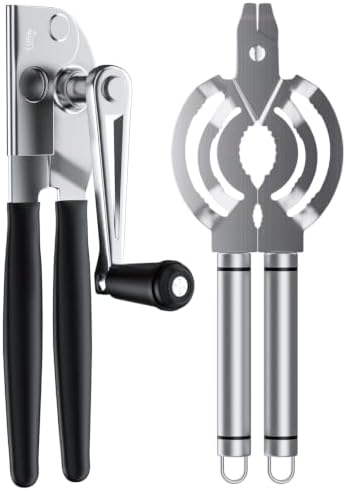Can Opener, Manual Can Opener & Jar Opener Set