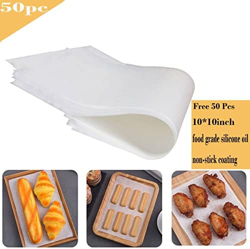Lemengtree Springform Pan,3 Pcs Non-stick Square 8 inch/9 inch/10 inch