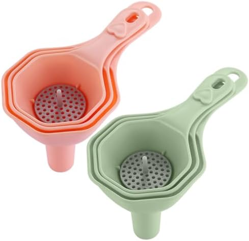 Multipurpose Kitchen Funnels Set Food Grade Extra Large and Small