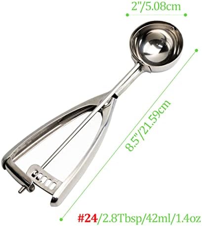 Medium Cookie Scoop for Baking, 2.8 Tablespoons/ 42 ml/ 1.4 oz Ball