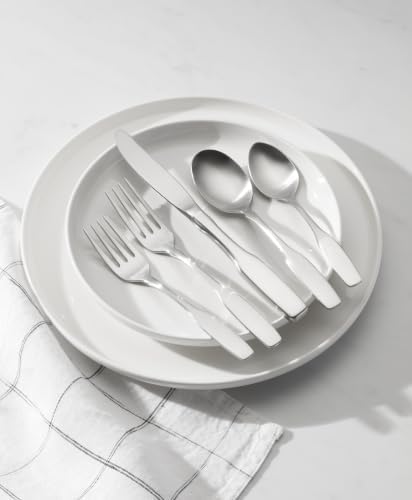 Oneida Paul Revere Fine Flatware Dinner Forks, Set of 4, 18/10