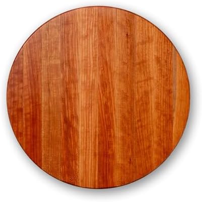 John Boos Block Cherry Wood Cutting Board, 18 Inches Round