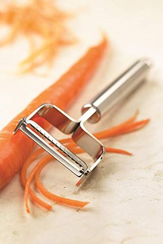 Kuhn Rikon Julienne Peeler with Blade Protector, Stainless Steel