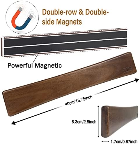 HOSHANHO 16 Inch Magnetic Knife Strip