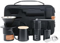 Pour Over Coffee Maker Set with Manual Burr Grinder, 6-Piece