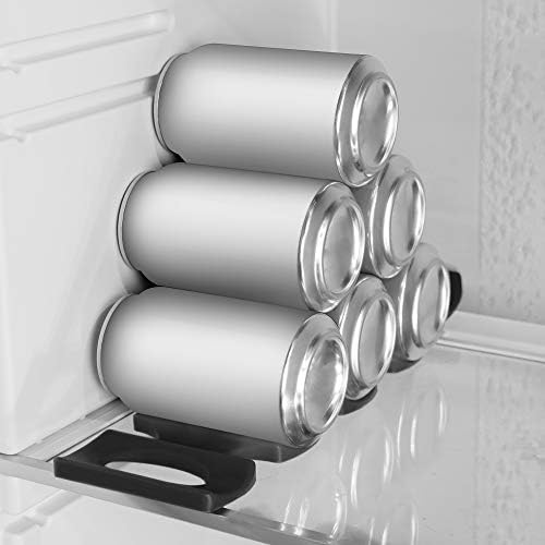 kwmobile Bottle Stacking Mat, Set of 2, for Refrigerator