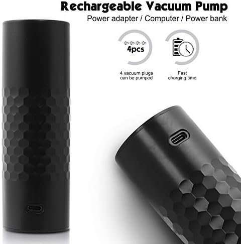 Electric Wine Pump Set, Wine Saver Pump Vacuum Stoppers