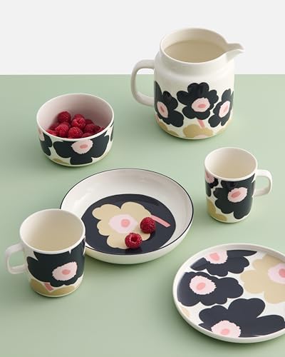 MARIMEKKO Oiva Unikko Dinner Plate – Refine Your Kitchen Décor with