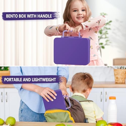 JOOPETALK Chill Bento Lunch Box for Kids Adult with Ice