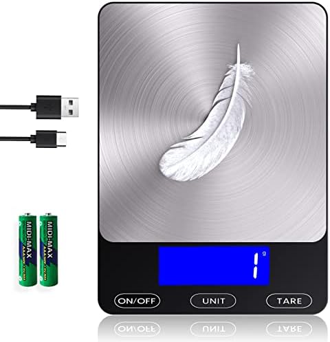 Food Scale -33lb Digital Kitchen Scale for Food Ounces Grams