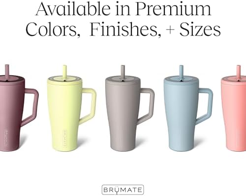 BrüMate Era 40 oz Tumbler with Handle & Straw | 100% Leakproof