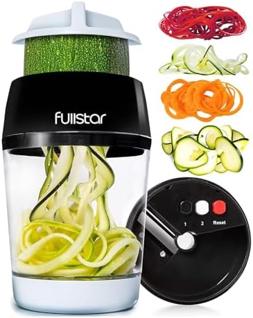 Fullstar Vegetable Spiralizer & Slicer, Veggie Noodle Maker
