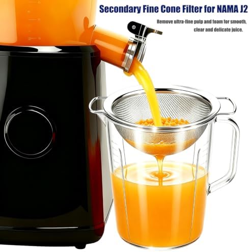 Juice Pulp Strainer for Nama J2,Fine Mesh Juicing Strainer,Coaster
