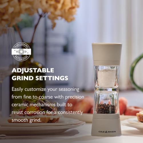Cole & Mason Lincoln Grey Salt and Pepper Mill Set