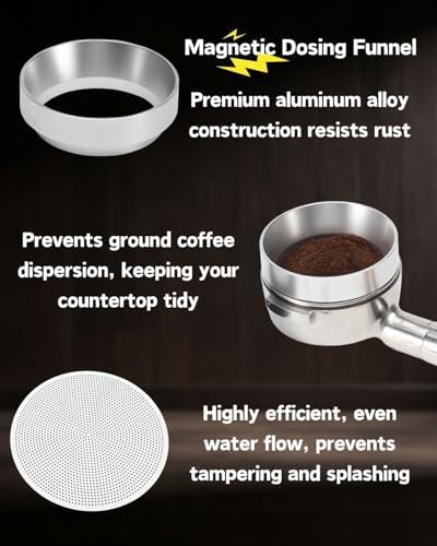Espresso Tamper 51/53/58mm Magnetic WDT Tool 2 in 1 Accessories