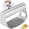 Garlic Press Rocker Rust Proof Kitchen Tool for Ginger