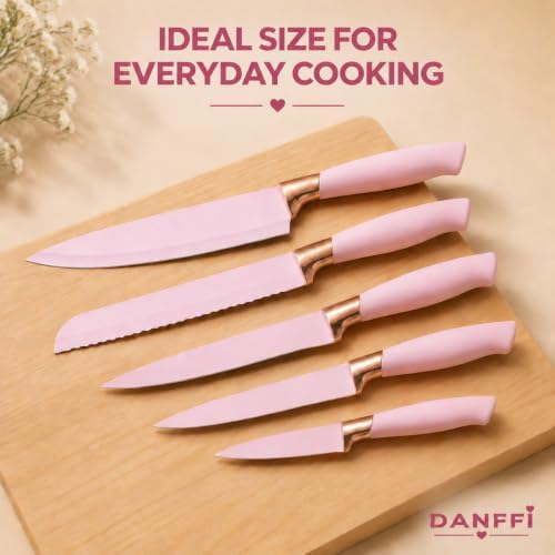 19-Piece Pink Kitchen Utensils Set