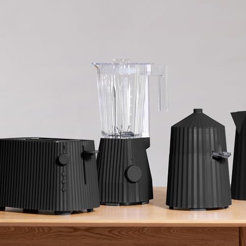 Alessi Plissé Blender, 700W, Black
