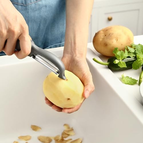 Spring Chef Professional Ice Cream Scoop & Stainless Steel Swivel
