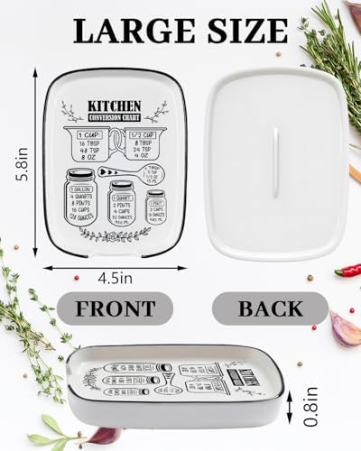Ceramic Spoon Rest Spoon Holder for Stove Top Kitchen Counter Kitchen