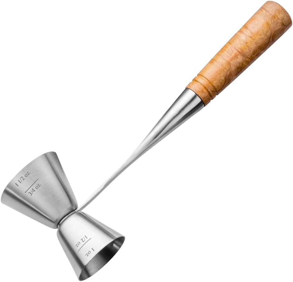 Rockler Double Jigger Turning Kit - Stainless Steel Cocktail Jigger