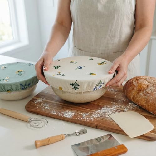 Reusable Bowl Covers, Set of 4, Sage Green