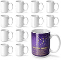 Joyclub Sublimation Mugs 15 oz Coffee Mugs Bulk 12 Pack Tazas Para
