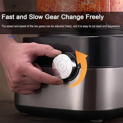 600W 4-in-1 Electric Vegetable Dicer, 110V