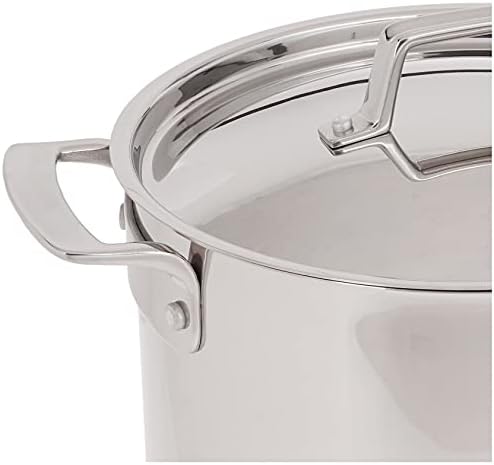 MIU France 10-Piece Copper Core Cookware Set, Silver