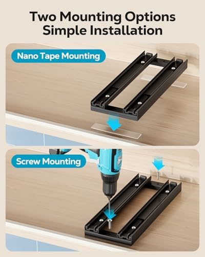 Nieifi 2 Tier Vertical Spice Rack Pull Out for Cabinet-4-1/3 inch Wide