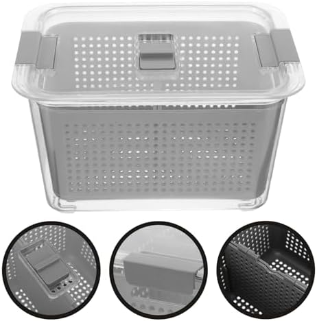 BESPORTBLE Sealed Food Storage Container 2 Compartment for