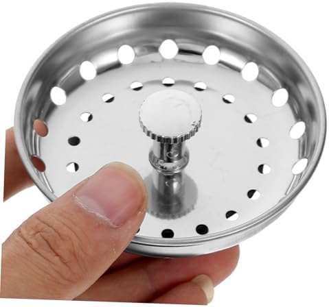 Stainless Steel Kitchen Sink Drain Stopper and Strainer Set