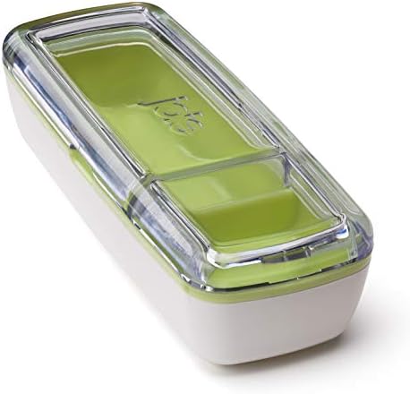 Joie Snack On the Go Divided Container, Two Compartment Storage Box