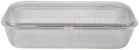 Rengue Dishwasher Basket 304 Stainless Steel Utensil Holder Mesh