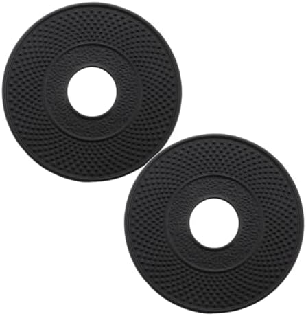 2pcs Iron Teapot Resting Mats with Heat Insulation