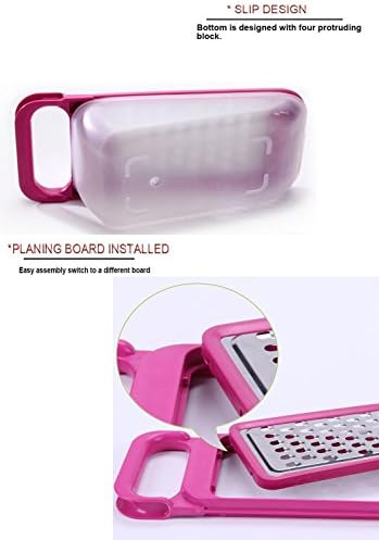TENTA KITCHEN Stainless Steel Zester Grater, Zest/Slice Citrus & Lemon