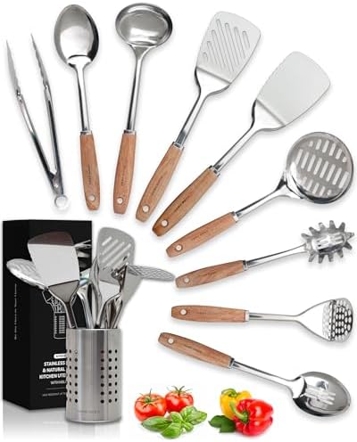 Home Hero 10-Piece Stainless Steel Utensil Set