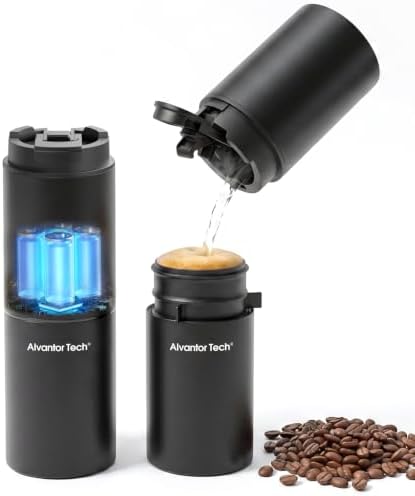 2-in-1 Portable Electric Burr Coffee Grinder, 38 Settings