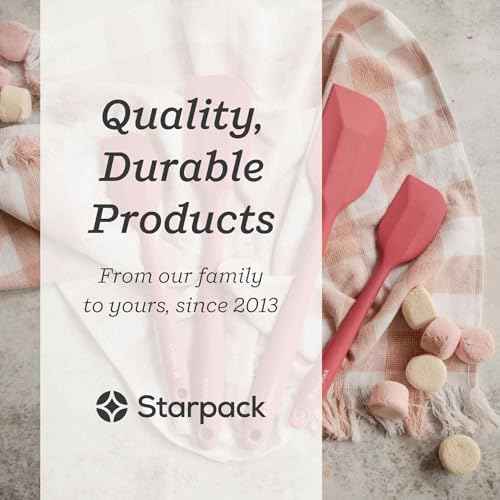 Starpack 'Scrape & Stir' Silicone Spatula Set (2 Pcs) - Heat Resistant