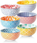 11 Oz Ceramic Small Dessert Bowls Set of 6