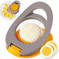 NOVANO Hard Boiled Egg Slicer with Stainless Steel Wires, Egg Salad