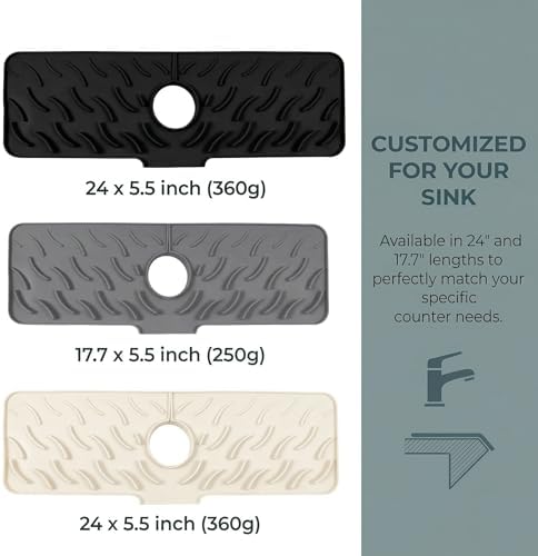 Silicone Faucet Splash-Proof pad, Multifunctional Water-Saving