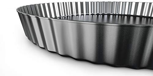 Tart Pan with Removable Bottom, Set of 5, by Zerodish - Non-stick