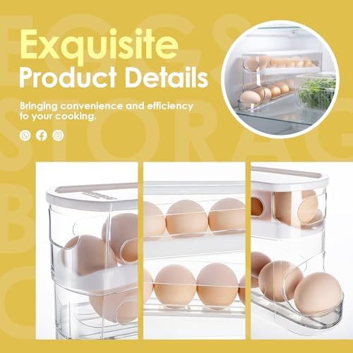Sylphide 12-Capacity Rolling Egg Holder With Lid
