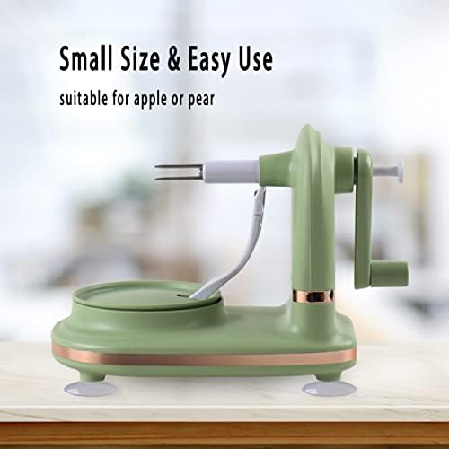 VEELAM Apple Peeler with 2 Blades Replacements, Apple Peeler Slicer &