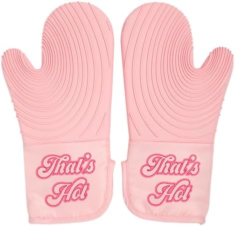 Paris Hilton Oven Mitt Set, 2-Piece, Pink