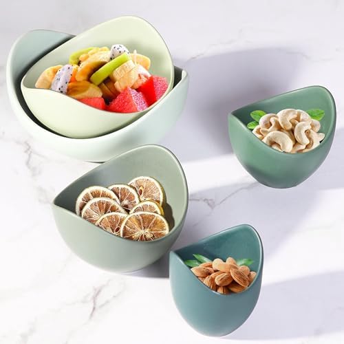 Notakia Salad Decorative Bowls Lotus Shaped Pasta Bowls Dishwasher