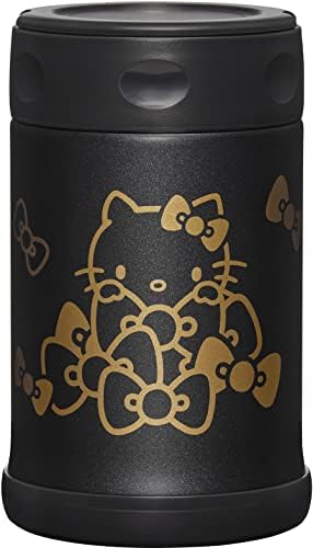 Zojirushi X Hello Kitty 17 Oz Stainless Steel Food Jar, Black (Black)