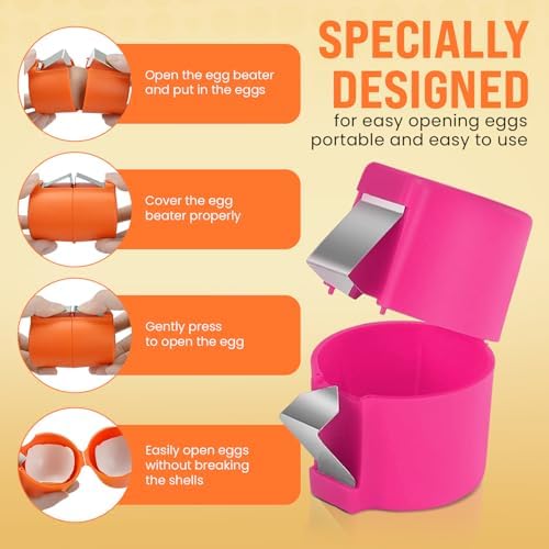 3PCS Egg Shell Opener Tool for Hard-Boiled & Raw Eggs – Egg Cracker