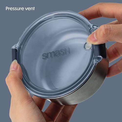 Smash Stainless Steel Snack Pots 300ml/10oz 2 Pack